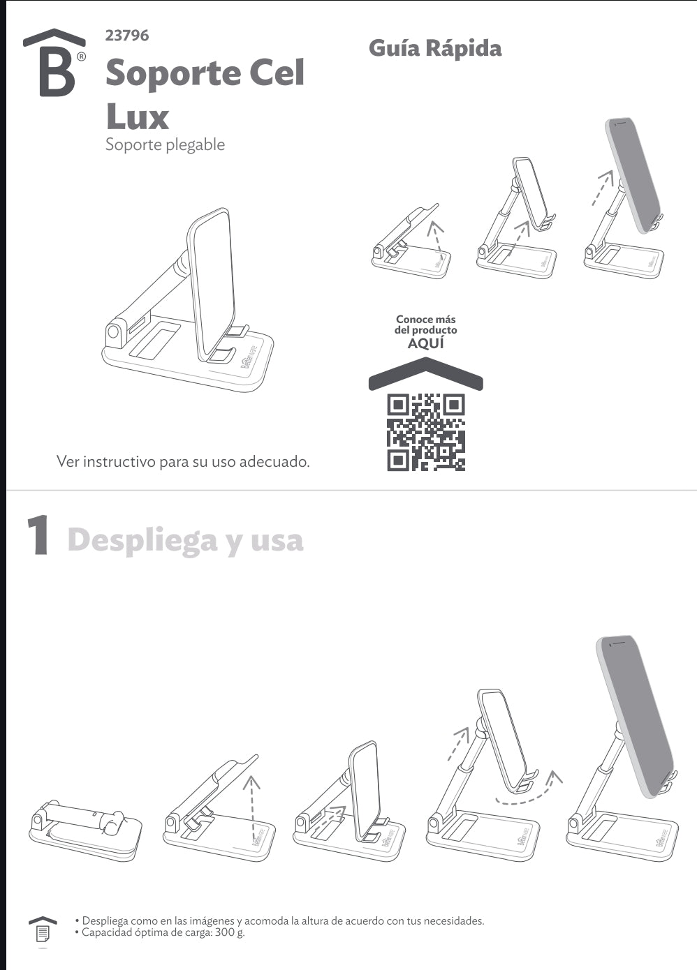 SOPORTE PLEGABLE - PRODULIMP